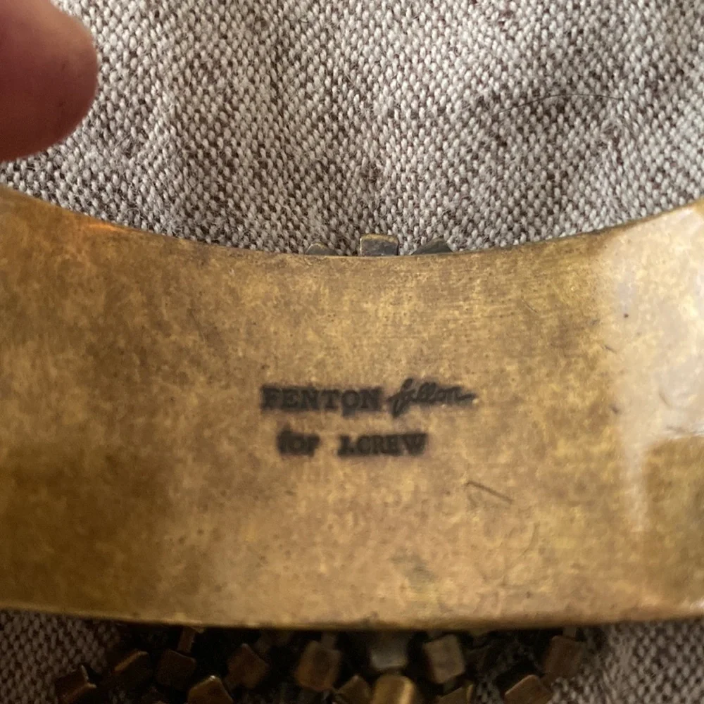 J. Crew Rhinestone Cuff bracelet - Picture 5 of 6